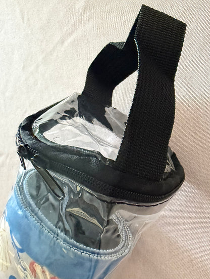 Clear Mahjong Mat Bag - Zippered and Foldable